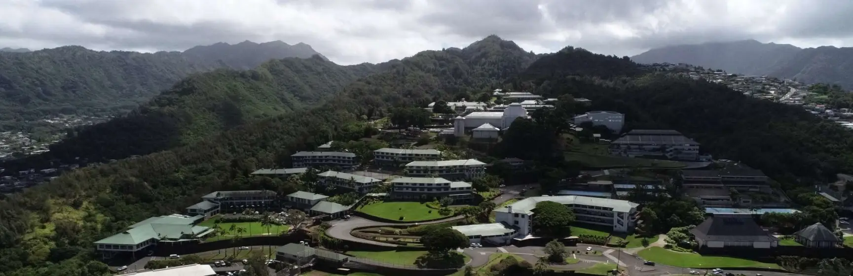The campus, wide